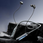 i58 Bluetooth-compatible Neckband Headphones Digital Display 80h Battery Life HiFi Sports Wireless Earbuds