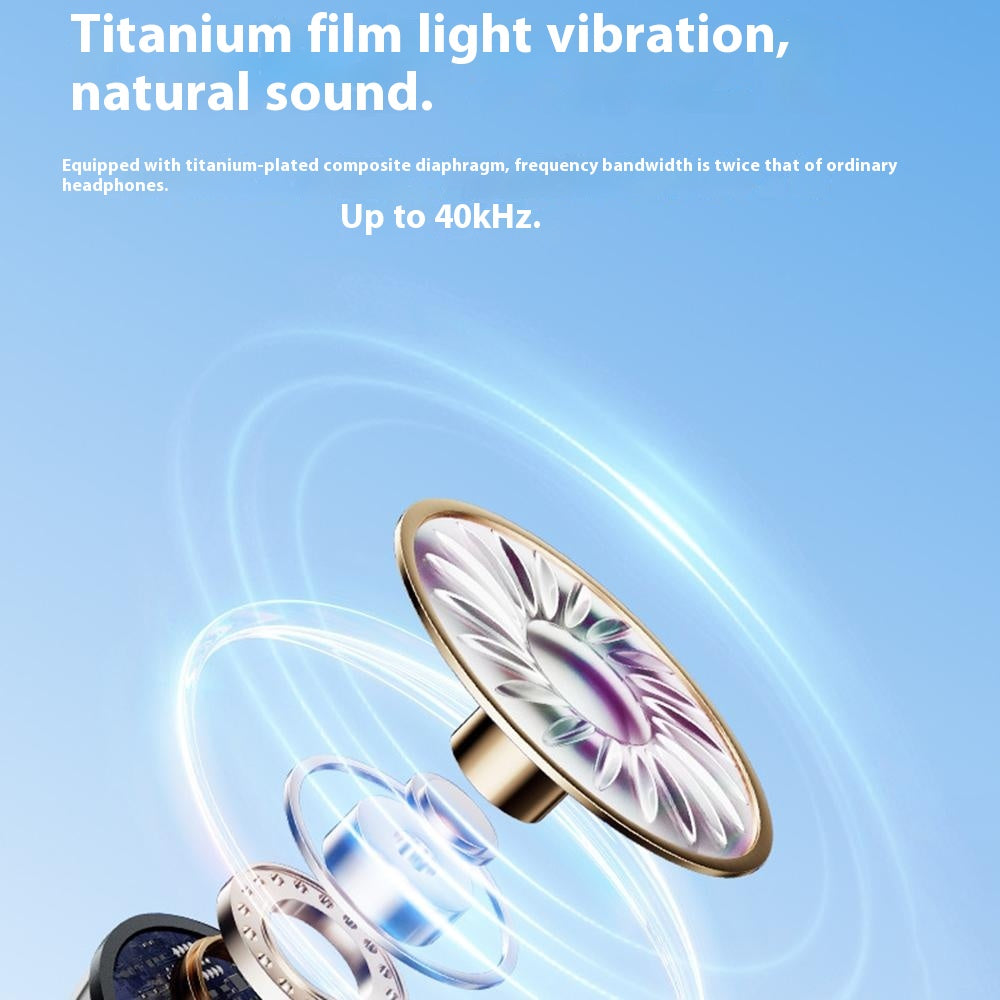 i58 Bluetooth-compatible Neckband Headphones Digital Display 80h Battery Life HiFi Sports Wireless Earbuds