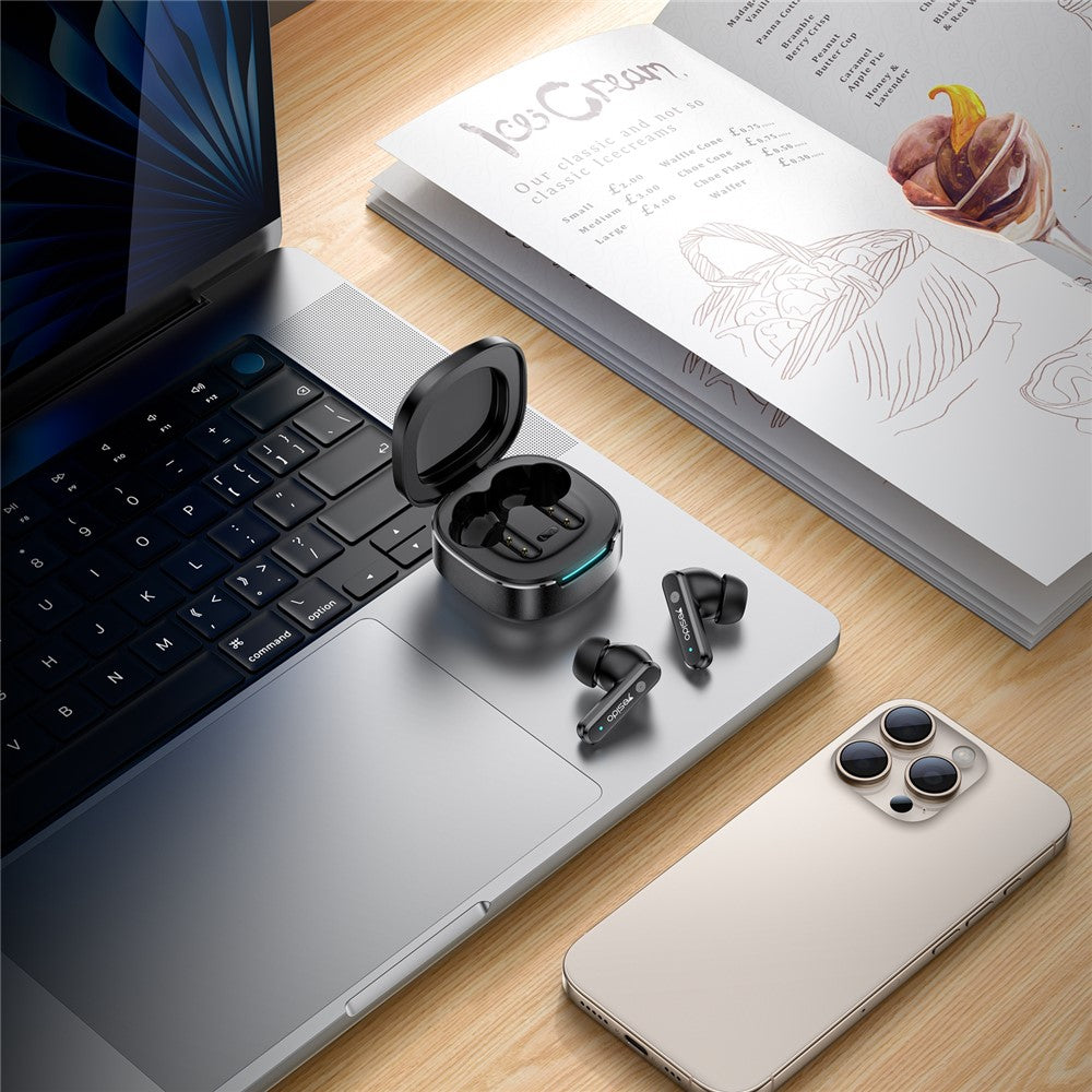 YESIDO TWS37 Wireless Bluetooth-compatible Earbuds ANC + ENC Noise Reduction Smart Touch Control Earphones