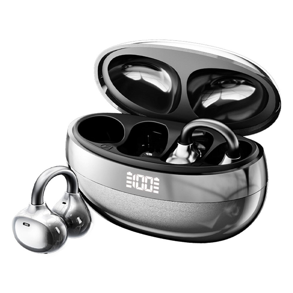YU7 ENC Noise Reduction Wireless Headphones Clip On Sports Bluetooth-compatible Earphones