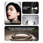 YU7 ENC Noise Reduction Wireless Headphones Clip On Sports Bluetooth-compatible Earphones
