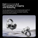 YU7 ENC Noise Reduction Wireless Headphones Clip On Sports Bluetooth-compatible Earphones