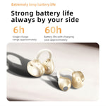 YU7 ENC Noise Reduction Wireless Headphones Clip On Sports Bluetooth-compatible Earphones