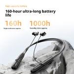 M911 Nackbands-kompatibla Bluetooth-hörlurar Stereoljud ENC Brusreducerande 160 timmars speltid Trådlösa öronsnäckor för sport/löpning