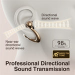 HILEO HI83 Open Ear Bluetooth-compatible 6.0 Earbuds 360 Degree Panoramic Sound Wireless Earphones