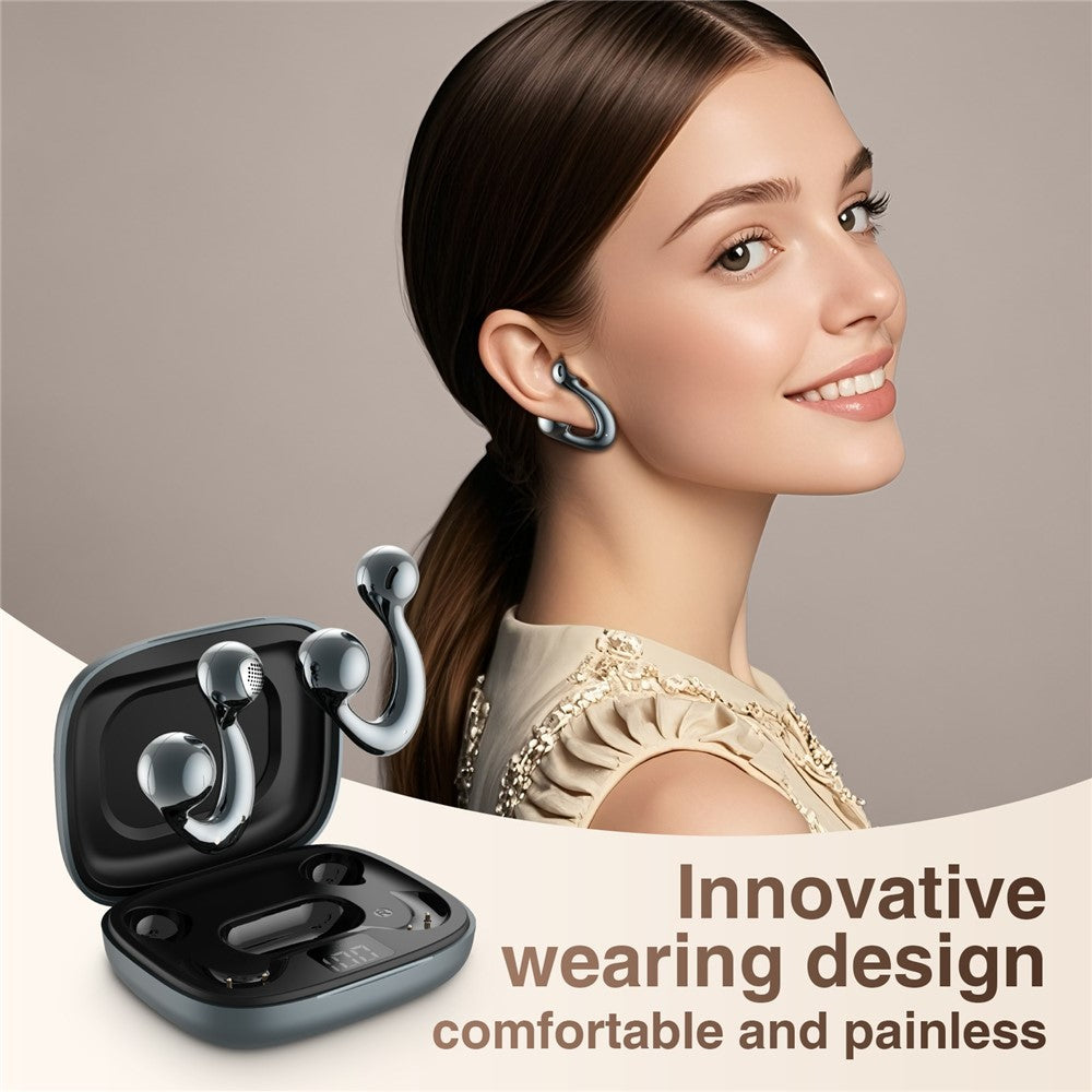 HILEO HI83 Open Ear Bluetooth-compatible 6.0 Earbuds 360 Degree Panoramic Sound Wireless Earphones