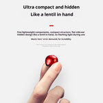 X20 Mini Earbud IPX5 Waterproof Single Ear Hidden Handsfree Bluetooth-compatible Headphone with Charging Case