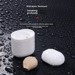 X20 Mini Earbud IPX5 Waterproof Single Ear Hidden Handsfree Bluetooth-compatible Headphone with Charging Case