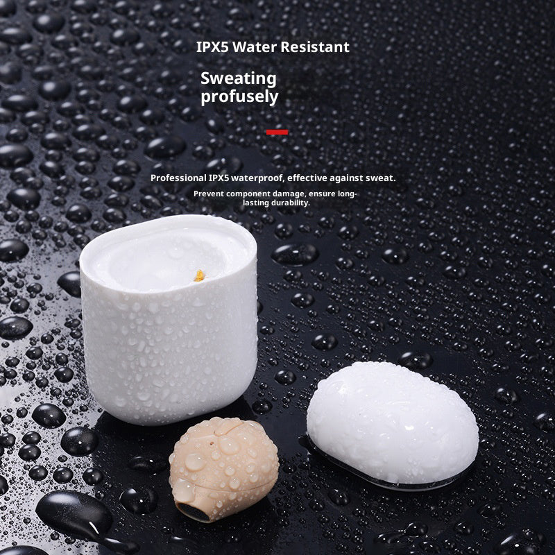 X20 Mini Earbud IPX5 Waterproof Single Ear Hidden Handsfree Bluetooth-compatible Headphone with Charging Case