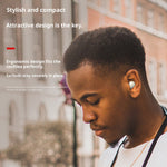X20 Mini Earbud IPX5 Waterproof Single Ear Hidden Handsfree Bluetooth-compatible Headphone with Charging Case