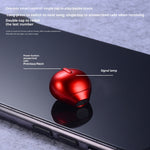 X20 Mini Earbud IPX5 Waterproof Single Ear Hidden Handsfree Bluetooth-compatible Headphone with Charging Case