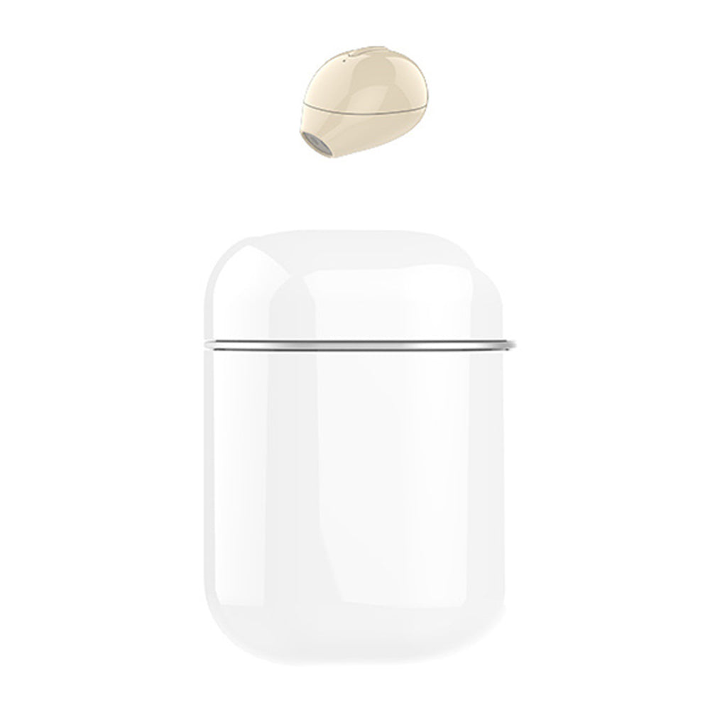 X20 Mini Earbud IPX5 Waterproof Single Ear Hidden Handsfree Bluetooth-compatible Headphone with Charging Case