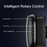 T9 Over-Ear Bluetooth-kompatibla hörlurar Lätta trådlösa hörlurar med HiFi-ljud för kontorsresor och spel