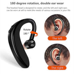 10m Bluetooth-Compatible Rotating Earhook Headphone 180° Rotatable Wireless Sports Earbud
