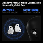 CCA Sleep Smart ANC Noise Cancelling Earbuds 6mm Dynamic Driver In-Ear Bluetooth-Compatible 5.4 Stereo Sleep Earphones