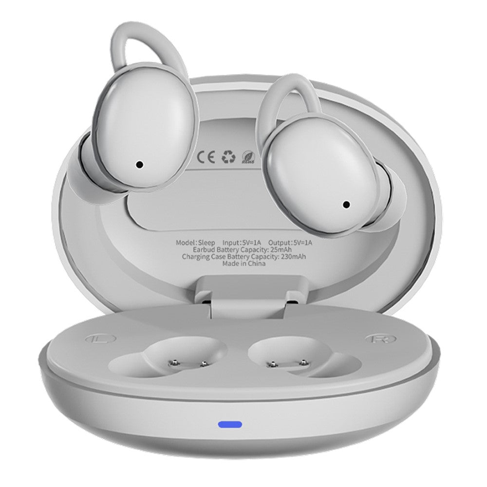 CCA Sleep Smart ANC Noise Cancelling Earbuds 6mm Dynamic Driver In-Ear Bluetooth-Compatible 5.4 Stereo Sleep Earphones