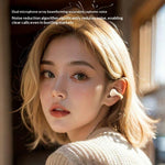 AIGO CJ155 Clip-On True Wireless Bluetooth-Compatible Earphones High Sound Earbuds with Charging Case