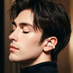 AIGO CJ155 Clip-On True Wireless Bluetooth-Compatible Earphones High Sound Earbuds with Charging Case