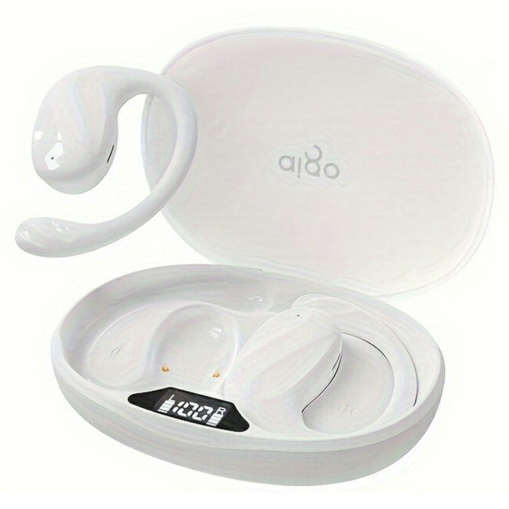 AIGO SJ225 Over-Ear Hook True Wireless Earphones Bluetooth-Compatible High Sound Earbuds with Charging Case