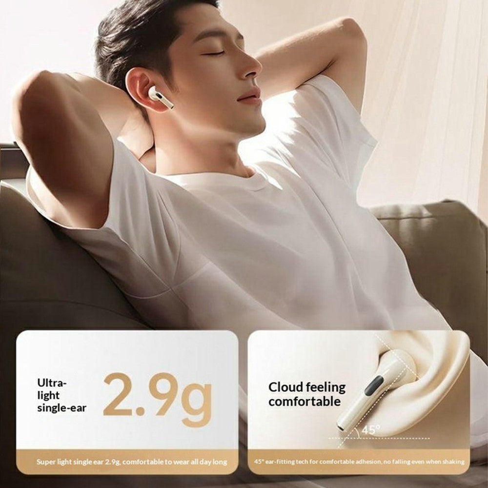 AIGO TJ07 Semi-In-Ear True Wireless Bluetooth-Compatible Earphones Smart Touch Earbuds with Charging Case