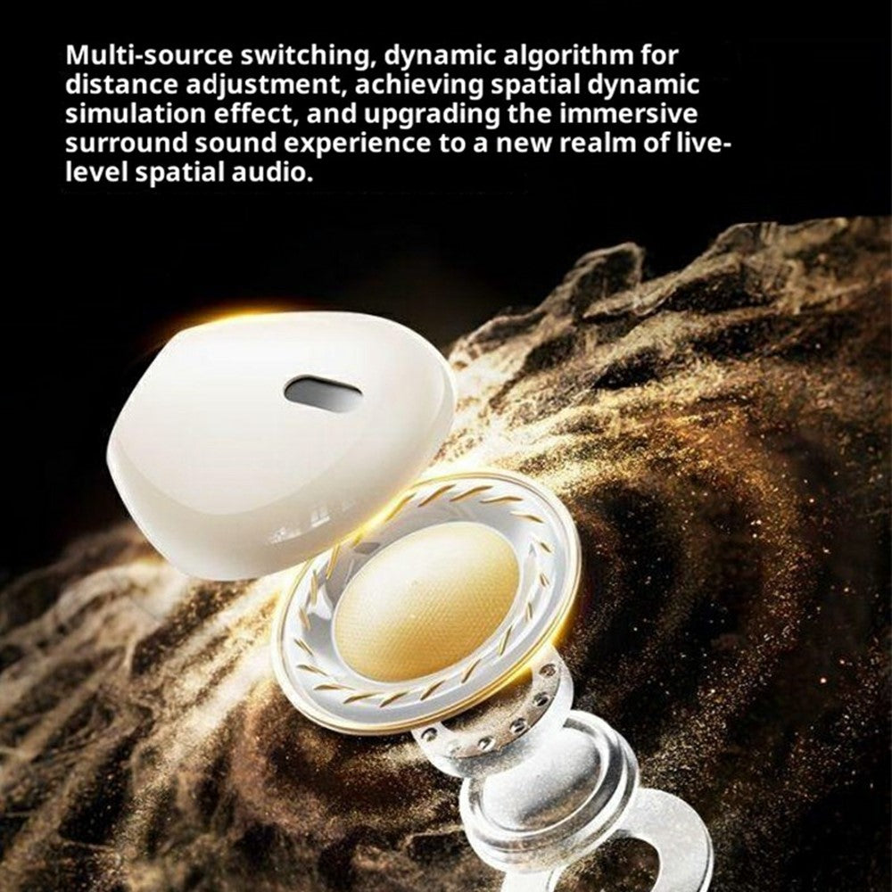 AIGO TJ07 Semi-In-Ear True Wireless Bluetooth-Compatible Earphones Smart Touch Earbuds with Charging Case