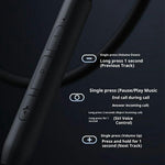 AIGO WJ02 Trådløse in-ear høretelefoner med halsbøjle og Bluetooth-kompatibilitet og magnetisk sammenfiltringsfri funktion