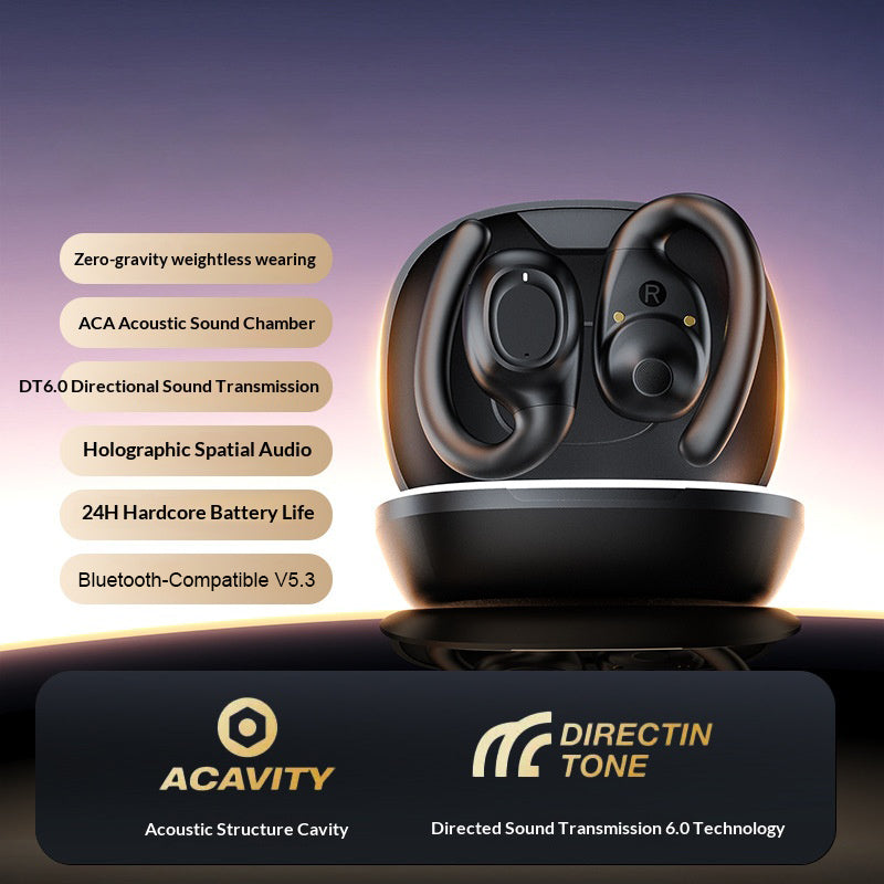 X3 Ear Hook Gaming Bluetooth-compatible Earbuds Smart Noise Reduction Sports Wireless Music Earbuds