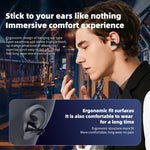 LX-21 Pro Open Ear Clip-on Wireless Earbuds Stereo Sound Bluetooth-compatible Earbuds with LED Display Charging Case