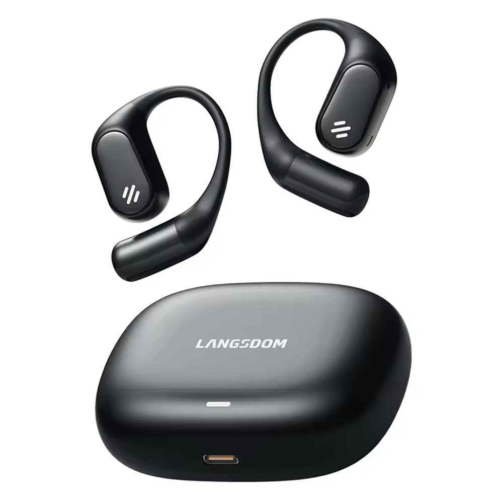 LANGSDOM TE09 Wireless Earphones OWS Ear-Hook Earbuds for Music / Calls