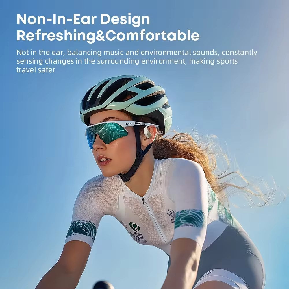 LANGSDOM TE09 Wireless Earphones OWS Ear-Hook Earbuds for Music / Calls