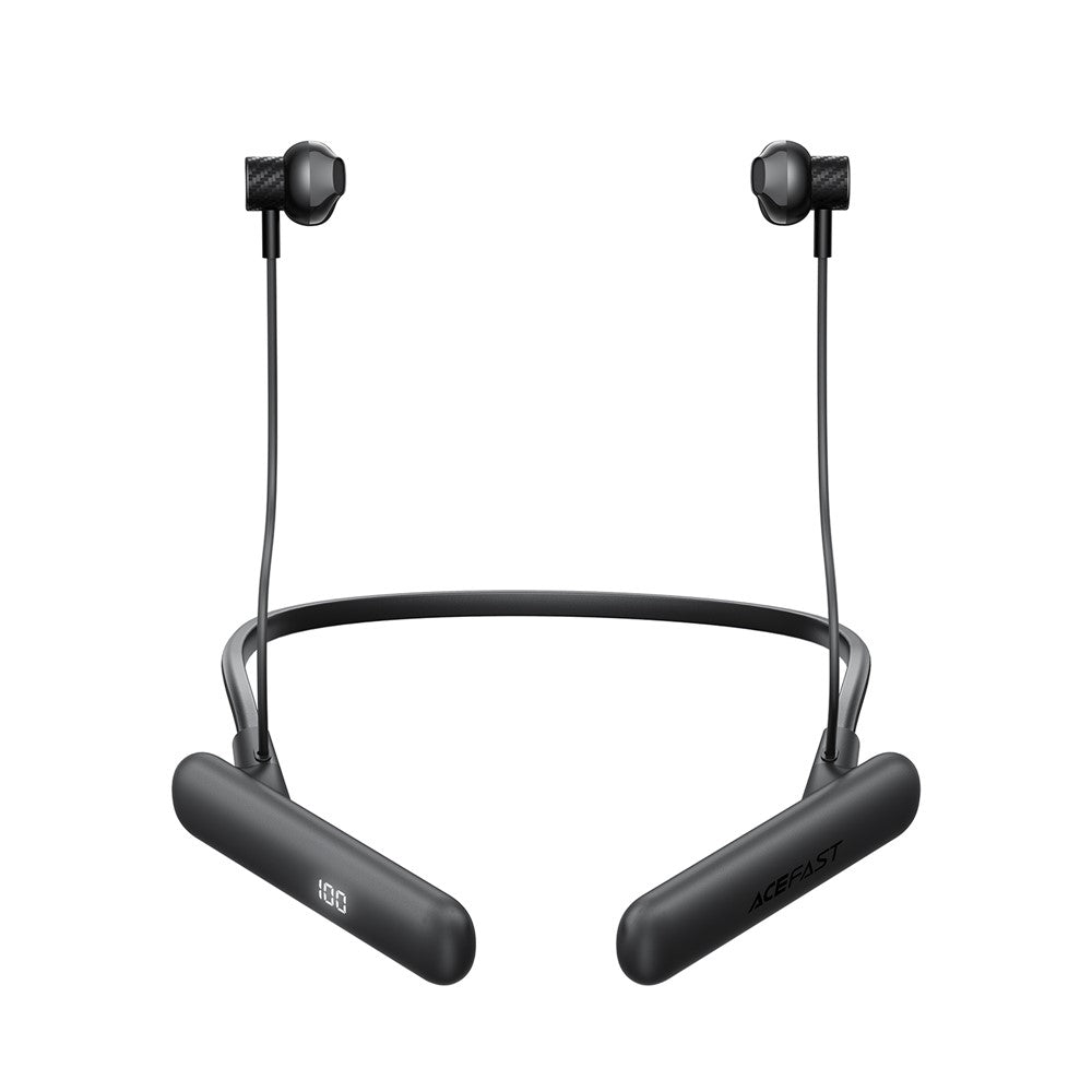 ACEFAST N8 Neck Hanging Wireless Earphones IPX4 Waterproof LED Display Bluetooth-compatible Earphones