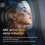 LX-10 Smart Translation Earbuds ANC + ENC Noise Cancelling Bluetooth-compatible Earbuds with Color Screen Charging Case