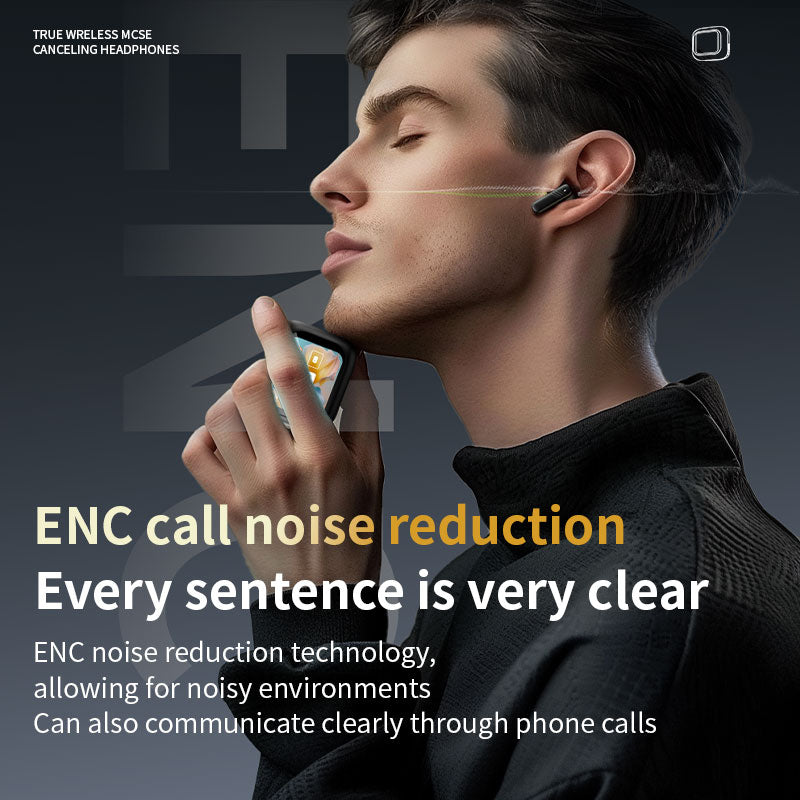 LX-10 Smart Translation Earbuds ANC + ENC Noise Cancelling Bluetooth-compatible Earbuds with Color Screen Charging Case