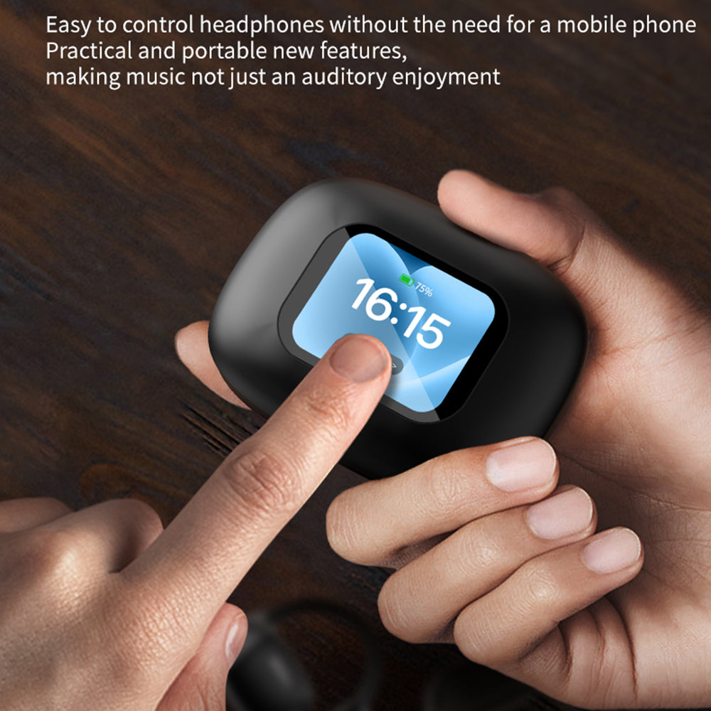 LX80 Bluetooth-compatible Translator Earbuds AI Real-Time Multi-Language Translation Hook Earbuds