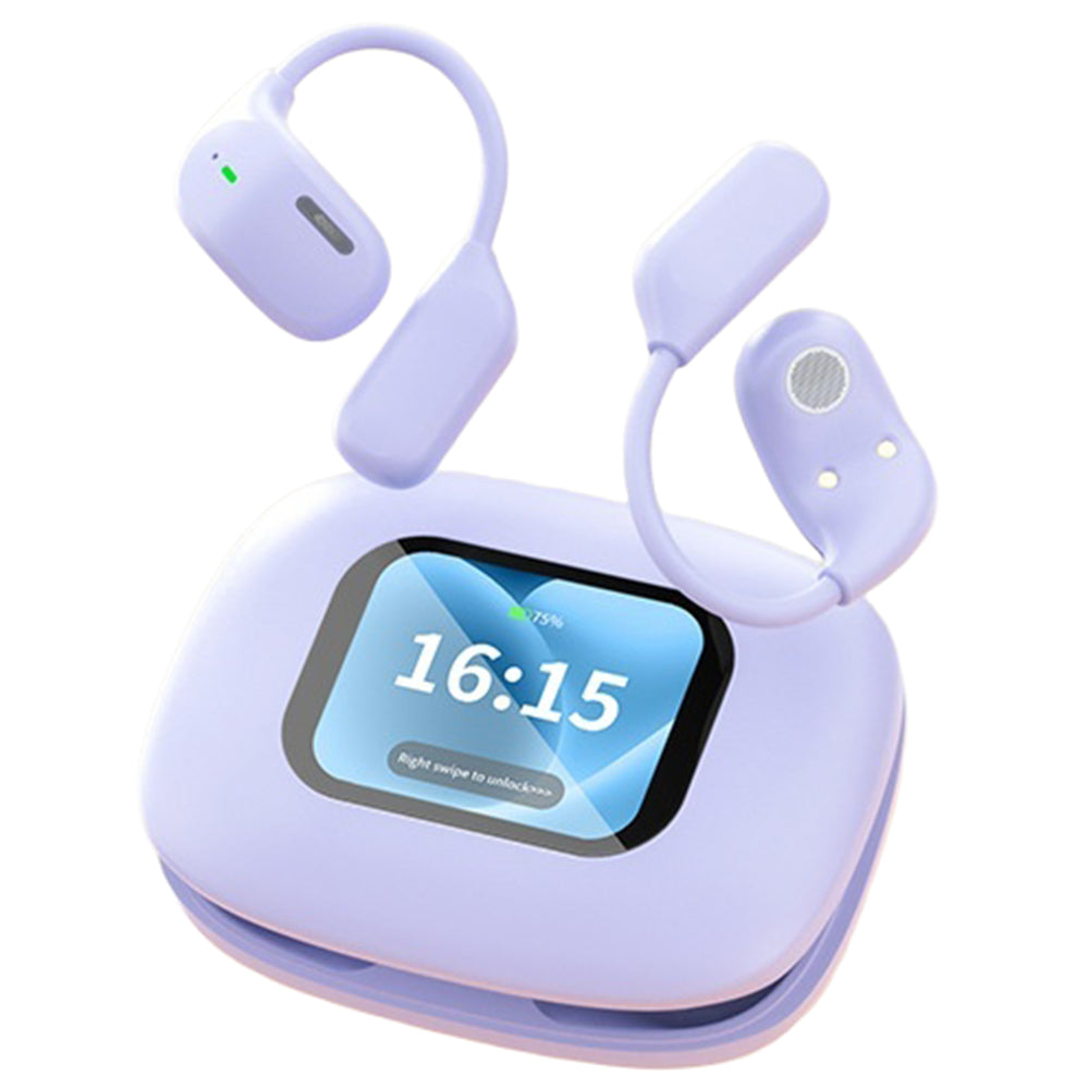 LX80 Bluetooth-compatible Translator Earbuds AI Real-Time Multi-Language Translation Hook Earbuds