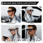 F60 AI Translation Touch Control Bluetooth-compatible Music Glasses Hands Free Calling Smart Eyewear