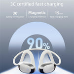 F25B IPX7 Waterproof Sports Headphones Air Conduction Wireless Bluetooth-Compatible OWS Earphones