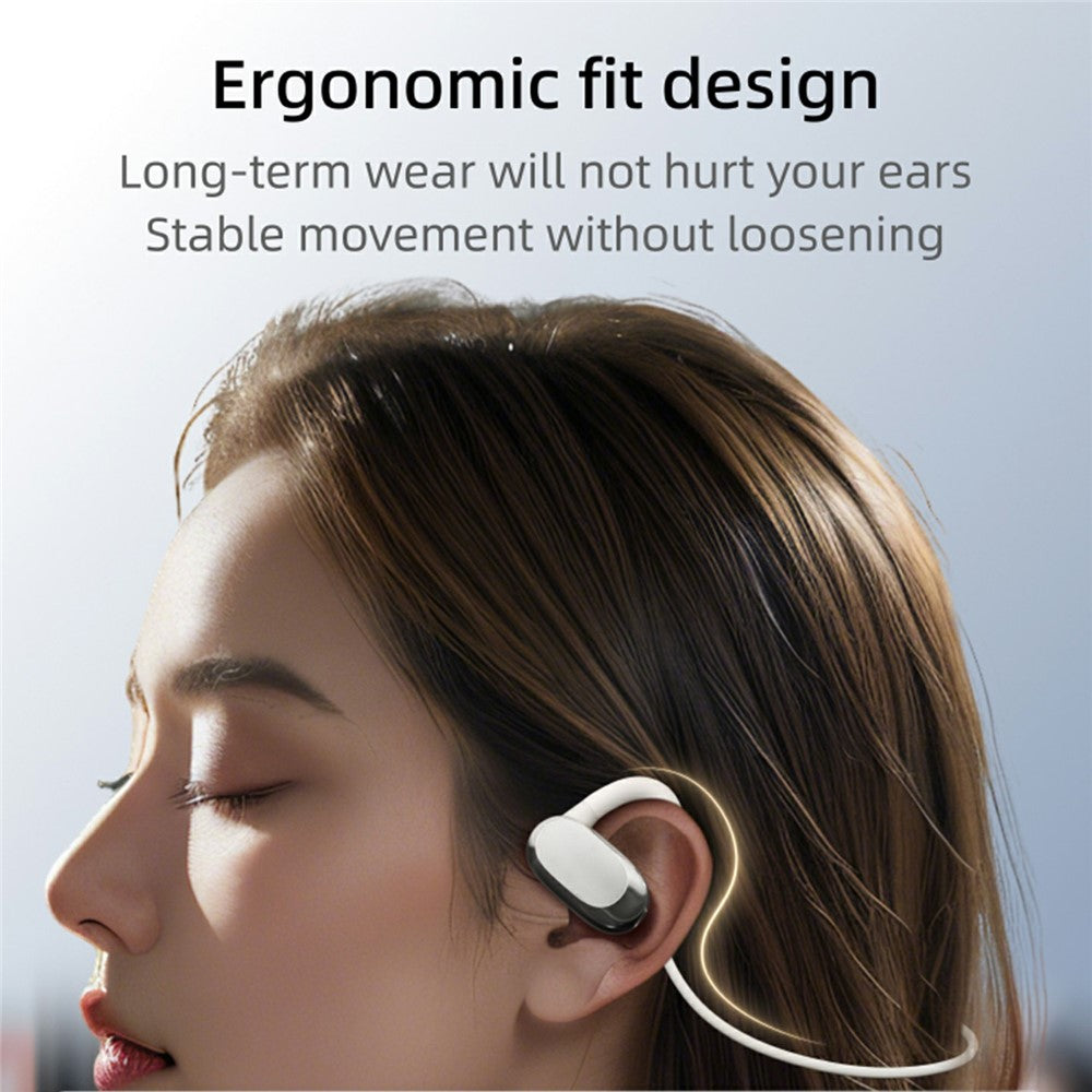 F25B IPX7 Waterproof Sports Headphones Air Conduction Wireless Bluetooth-Compatible OWS Earphones