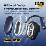 F20 Open Ear Hook OWS-øretelefoner Trådløse sports-ANC-støjreducerende Bluetooth-kompatible hovedtelefoner