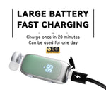 K88Pro Clip On Wireless Earphone Digital Display Bluetooth-Compatible 6.0 Business Lavalier Earbud