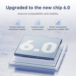 K88Pro Clip On Wireless Earphone Digital Display Bluetooth-Compatible 6.0 Business Lavalier Earbud