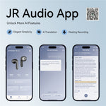 JOYROOM JR-FB1 AI Translation Bluetooth-compatible 6.0 TWS Earbuds Noise Cancelling Low Latency Gaming Earbuds