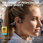 CAANKEI CBC15 Bone Conduction OWS Høretelefoner IP56 Vandtætte Åbne Sportsøretelefoner (uden hukommelse)