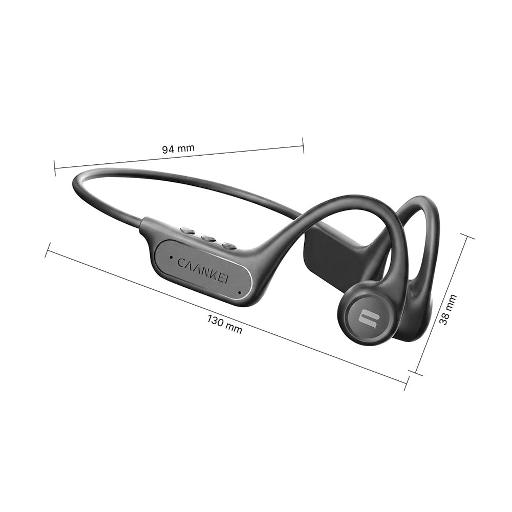 CAANKEI CBC15 Bone Conduction OWS Høretelefoner IP56 Vandtætte Åbne Sportsøretelefoner (uden hukommelse)