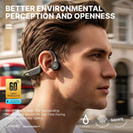 CAANKEI CBC15 Bone Conduction OWS Høretelefoner IP56 Vandtætte Åbne Sportsøretelefoner (uden hukommelse)