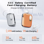 K91 Lapel Clip Bluetooth-compatible Earphone Dual Mic ENC Noise Cancelling Wireless Single Ear Earbud with Power Display