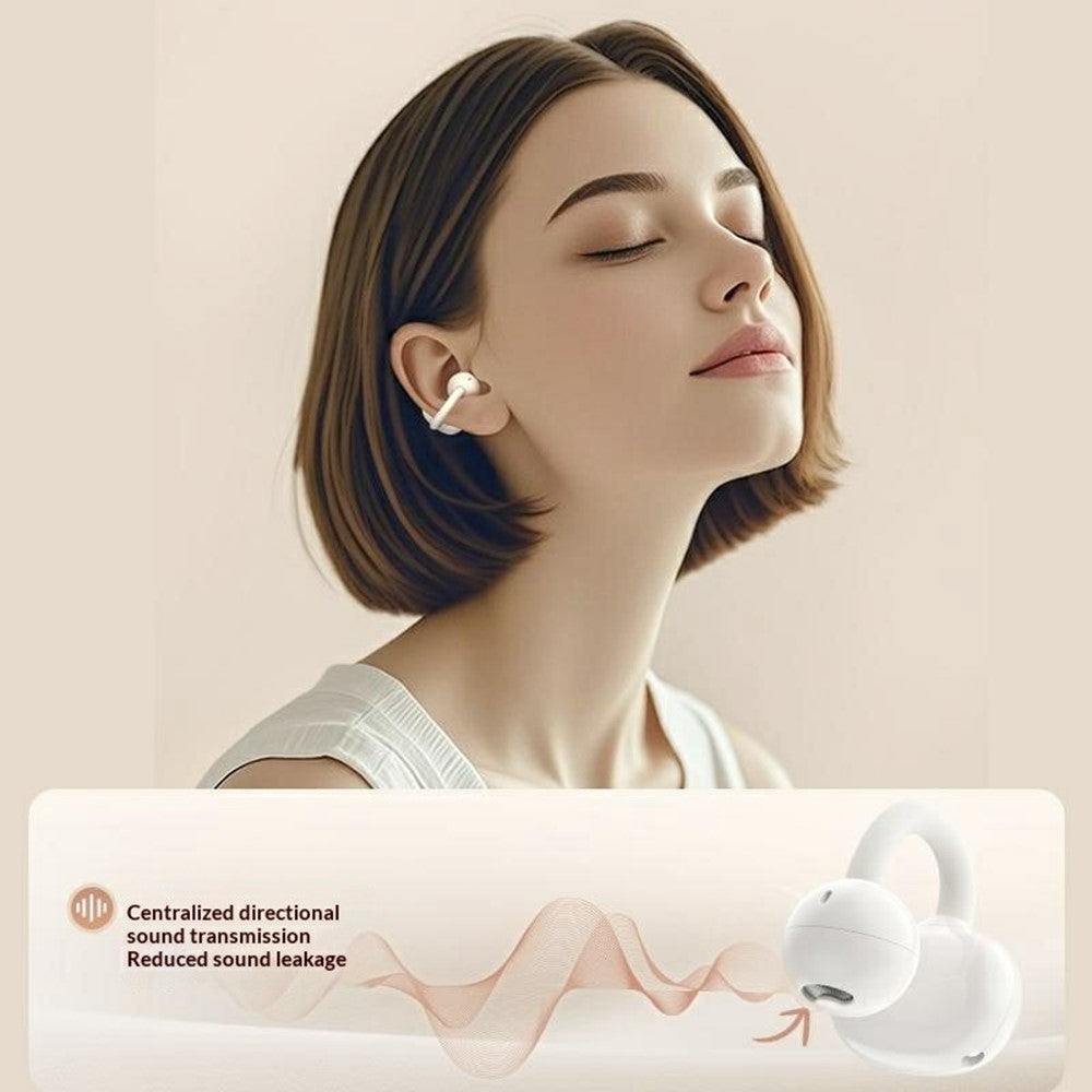 ERAZER EX01 Clip-On Bluetooth-compatible Earbuds Open Ear Wireless Earphones for Sports