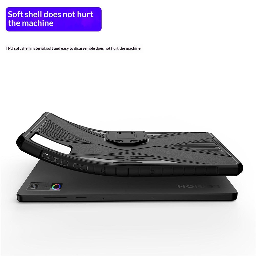 For Lenovo Legion Y700 (Gen 5) TPU Case Kickstand Tablet Protective Cover