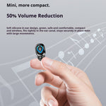 Invisible Single Ear Bluetooth-compatible 6.1 Earbud 20H Wireless Mini Sports Business In-ear Headphone