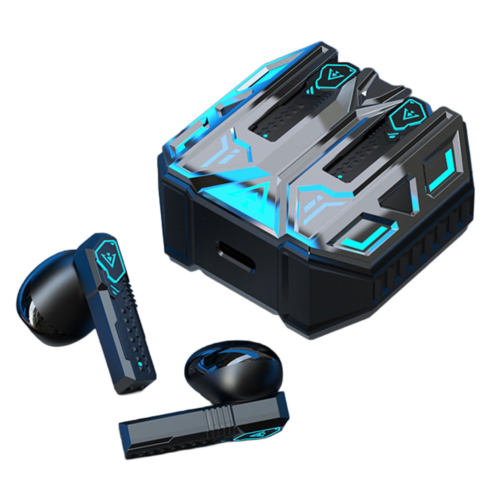X39 ENC Noise Cancelling Mecha TWS Bluetooth-compatible Earbuds Gaming Music Dual Mode Wireless Earbuds